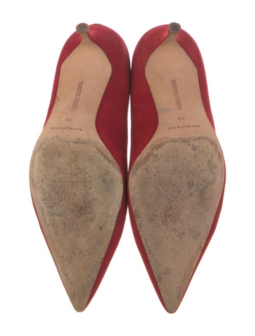 Manolo Blahnik Suede Pumps