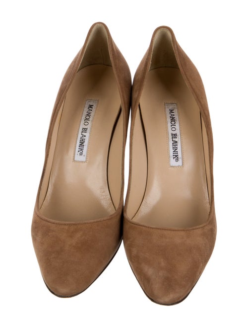 Manolo Blahnik Suede Pumps