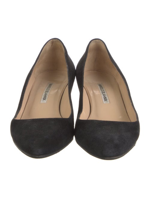 Manolo Blahnik Suede Pumps