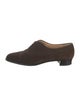 Manolo Blahnik Suede Oxfords