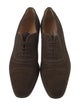 Manolo Blahnik Suede Oxfords