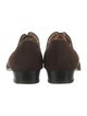 Manolo Blahnik Suede Oxfords