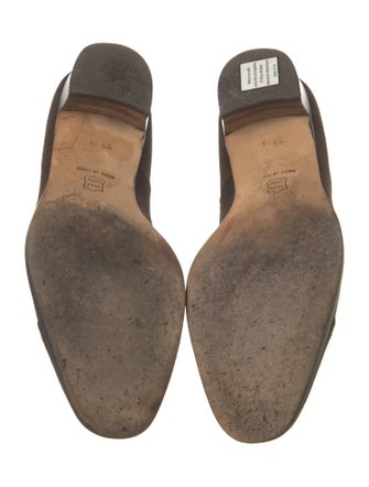 Manolo Blahnik Suede Oxfords