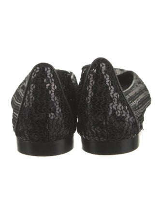 Manolo Blahnik Sequins Flats