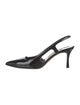 Manolo Blahnik Patent Leather Slingback Pumps