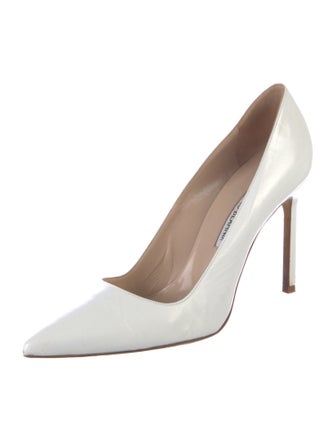 Manolo Blahnik Leather Pumps