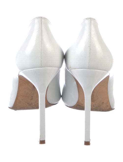 Manolo Blahnik Leather Pumps