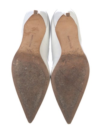 Manolo Blahnik Leather Pumps