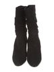 Manolo Blahnik Suede Slouch Boots