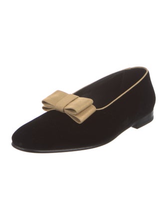 Manolo Blahnik Suede Loafers