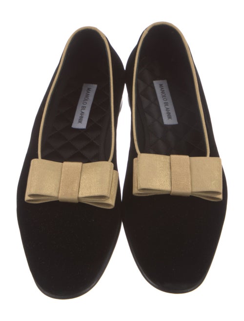 Manolo Blahnik Suede Loafers