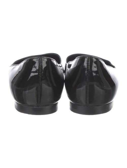 Manolo Blahnik Patent Leather Ballet Flats