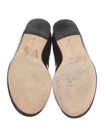 Manolo Blahnik Patent Leather Ballet Flats