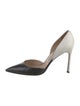 Manolo Blahnik Leather D'Orsay Pumps
