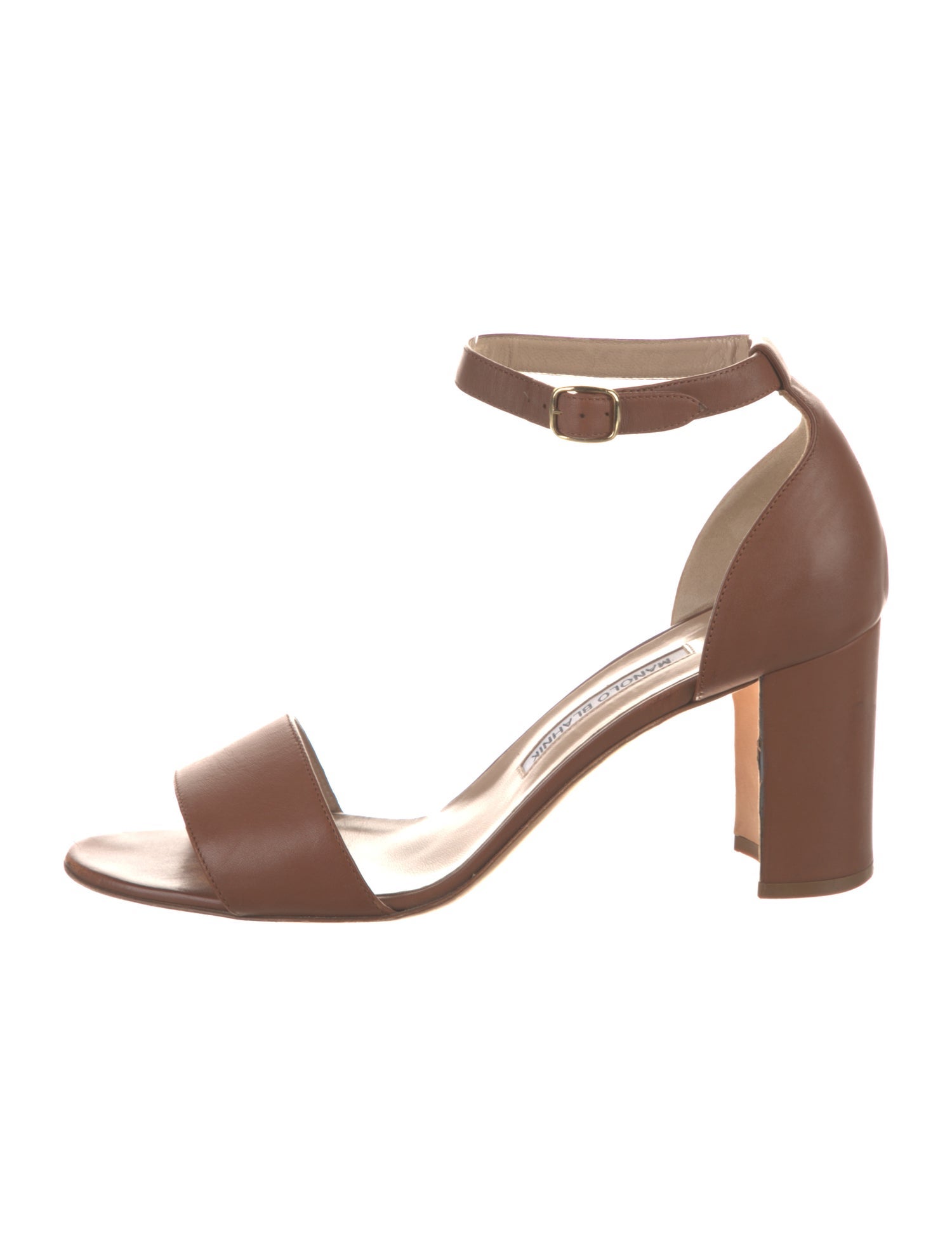 Manolo Blahnik Leather Sandals