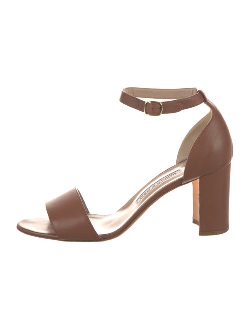 Manolo Blahnik Leather Sandals