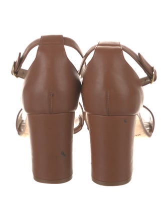 Manolo Blahnik Leather Sandals