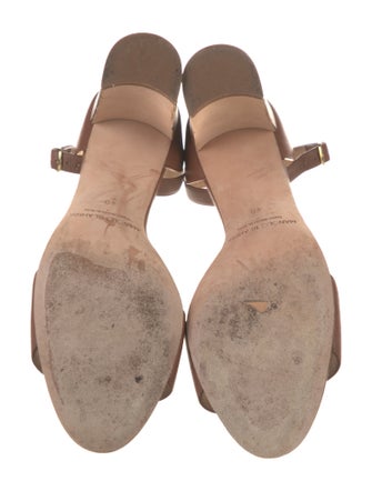 Manolo Blahnik Leather Sandals