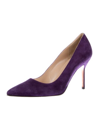 Manolo Blahnik Suede Pumps