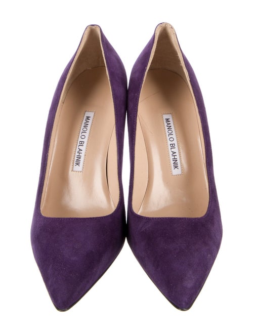 Manolo Blahnik Suede Pumps