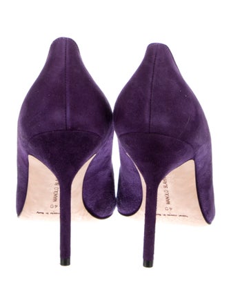 Manolo Blahnik Suede Pumps