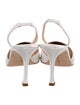 Manolo Blahnik Satin Slingback Pumps