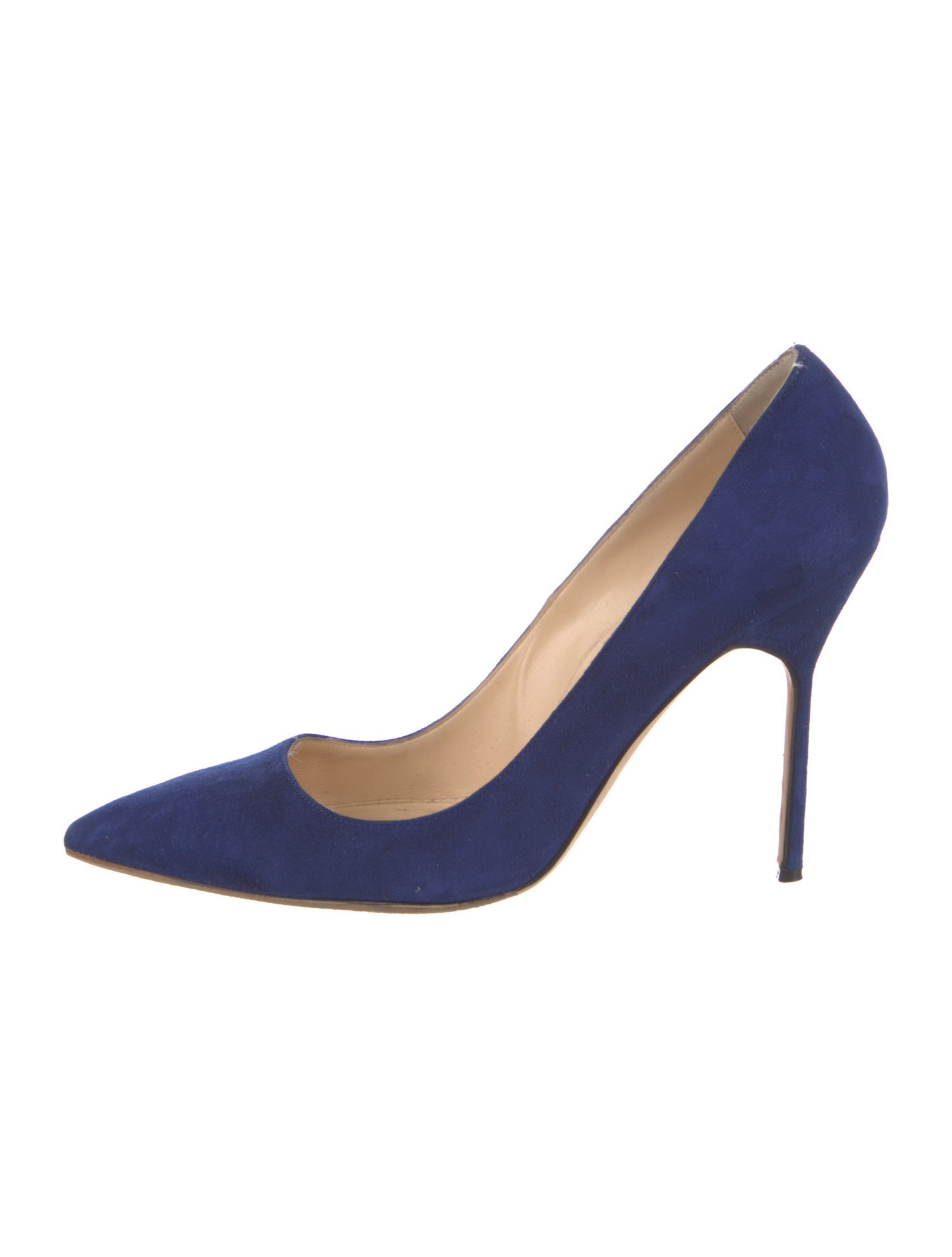 Manolo Blahnik Suede Pumps