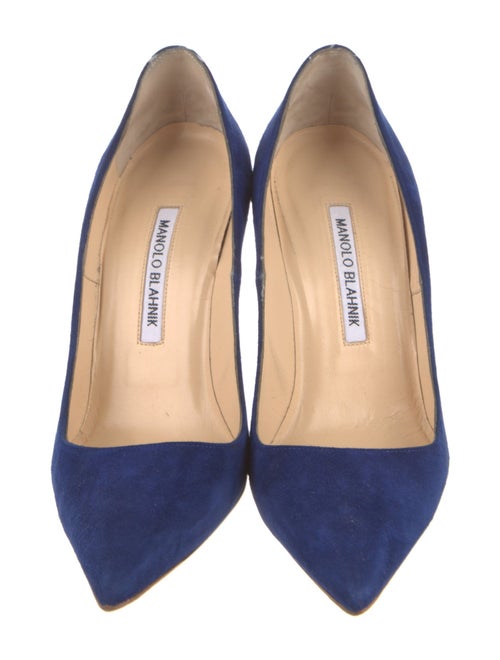 Manolo Blahnik Suede Pumps