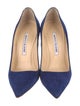 Manolo Blahnik Suede Pumps