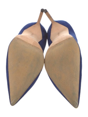 Manolo Blahnik Suede Pumps