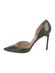 Manolo Blahnik Patent Leather D'Orsay Pumps