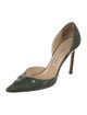 Manolo Blahnik Patent Leather D'Orsay Pumps
