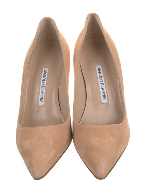 Manolo Blahnik Suede Pumps