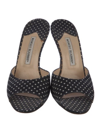 Manolo Blahnik Slides