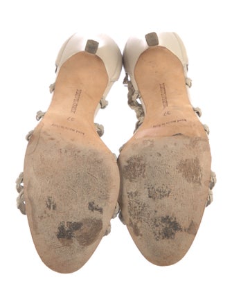 Manolo Blahnik Leather Sandals