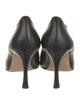 Manolo Blahnik Leather Mesh Accents Pumps