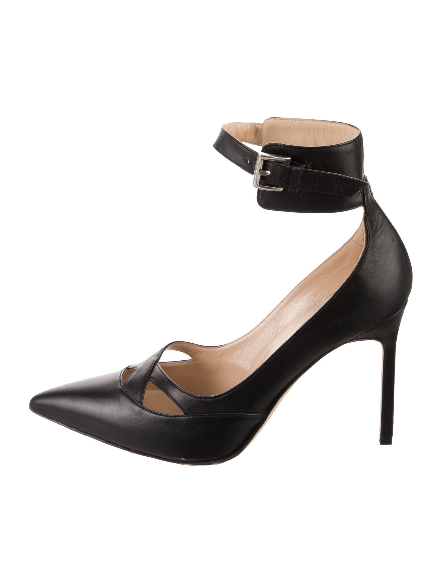 Manolo Blahnik Leather Pumps