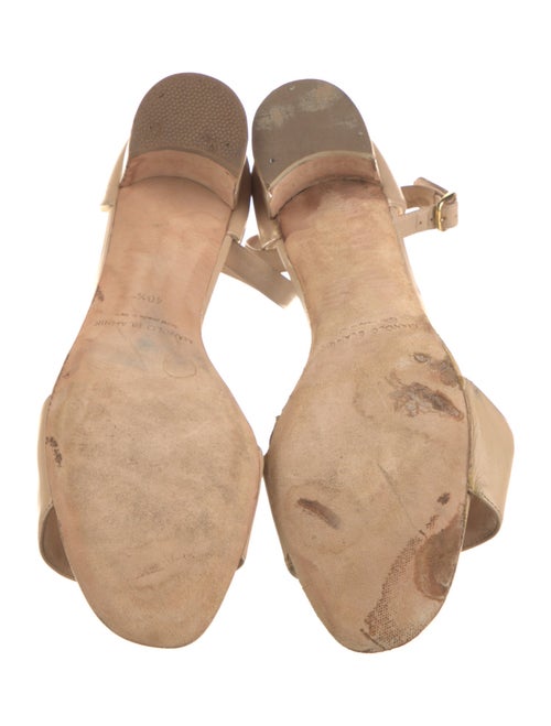 Manolo Blahnik Patent Leather Sandals