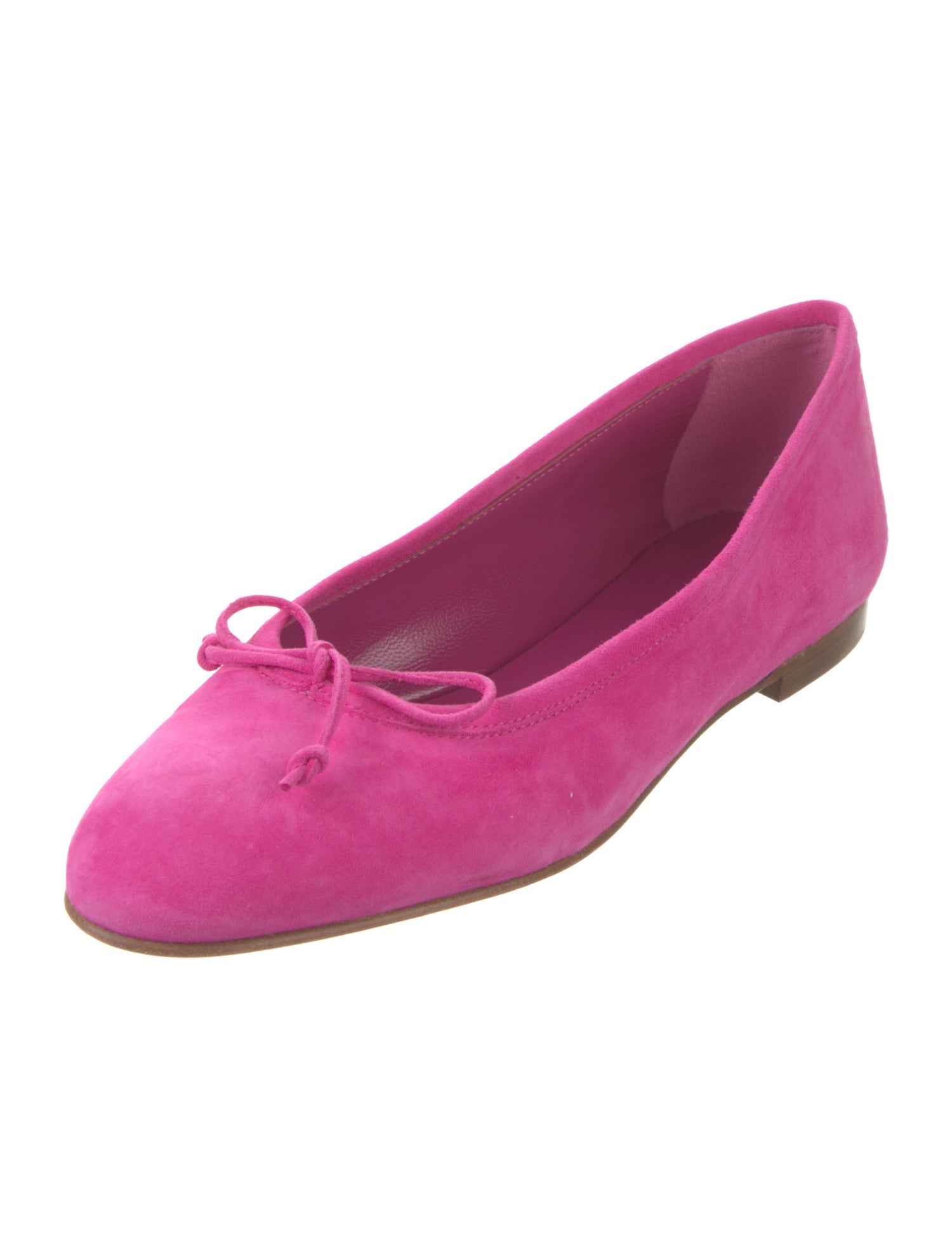 Manolo Blahnik Suede Ballet Flats w/ Tags