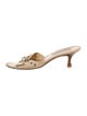 Manolo Blahnik Leather Flats