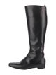 Manolo Blahnik Leather Riding Boots