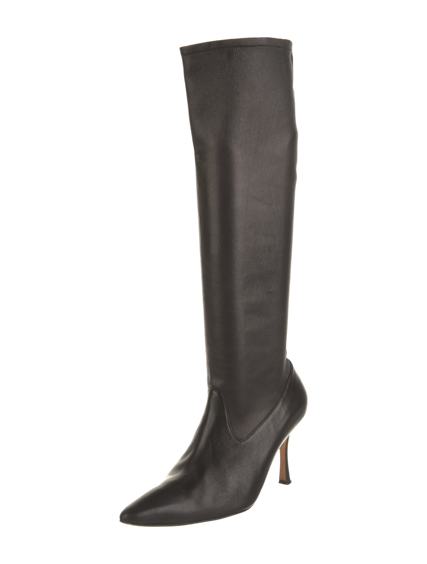 Manolo Blahnik Leather Boots
