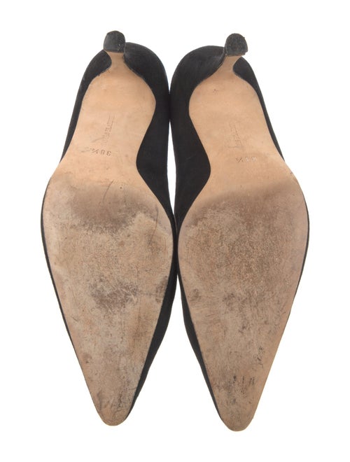 Manolo Blahnik Suede Pumps