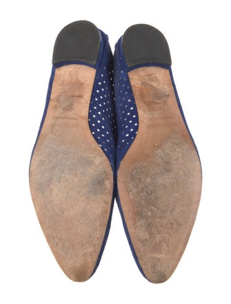 Manolo Blahnik Suede Loafers