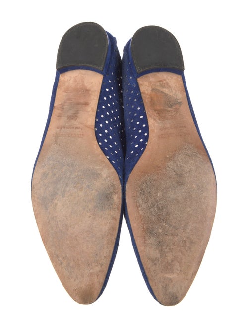 Manolo Blahnik Suede Loafers