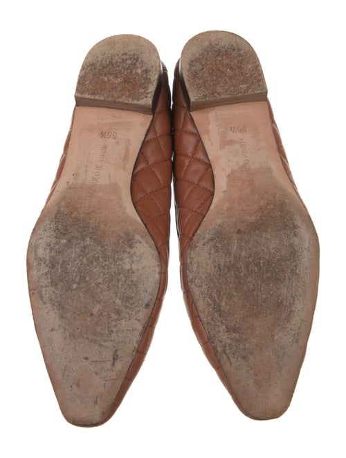 Manolo Blahnik Leather Flats