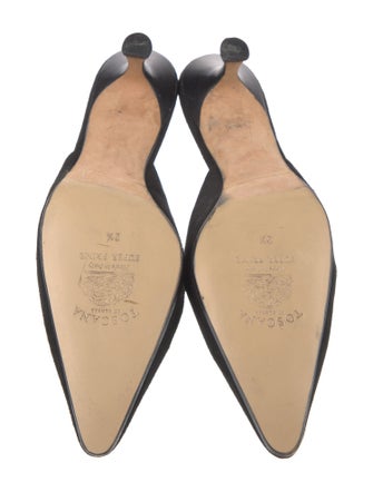 Manolo Blahnik Suede Mules