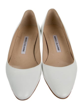 Manolo Blahnik Leather Pumps
