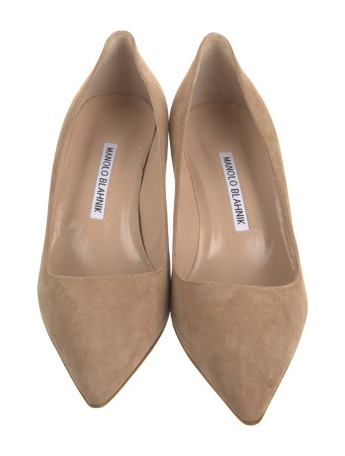 Manolo Blahnik Suede Pumps