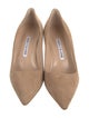 Manolo Blahnik Suede Pumps